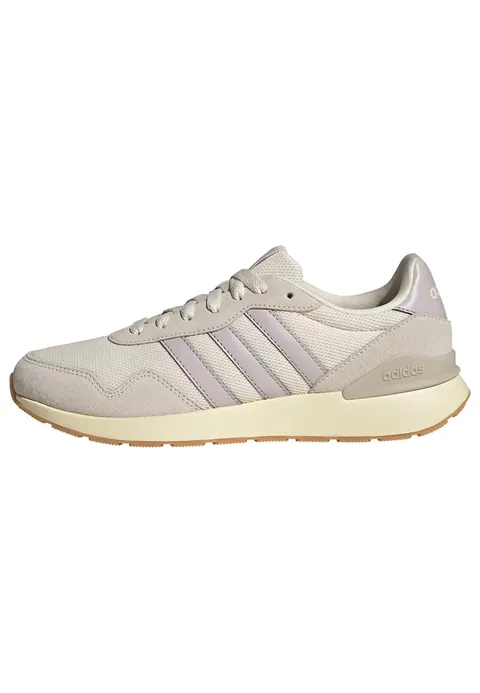adidas Donna Run 60S 4.0 Shoes, Wonder White/Ice Purple/Alumina, 36 2/3 EU