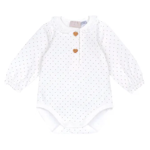 Chicco Bimbo 0-24 Body Elegante a Maniche Lunghe