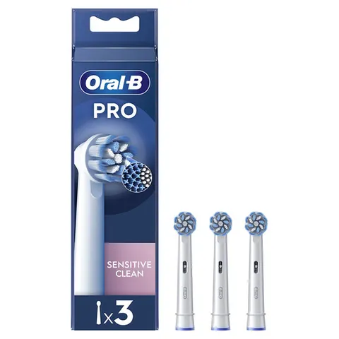 Oral-B Pro Sensitive Clean Testine (3 pezzi)
