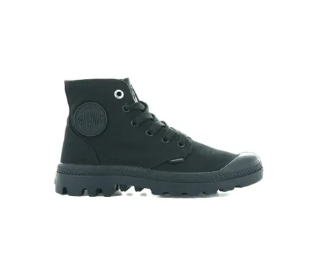 Palladium Pampa Monochrome, Stivali Sneaker Unisex - Adulto, Nero (001), 38 EU