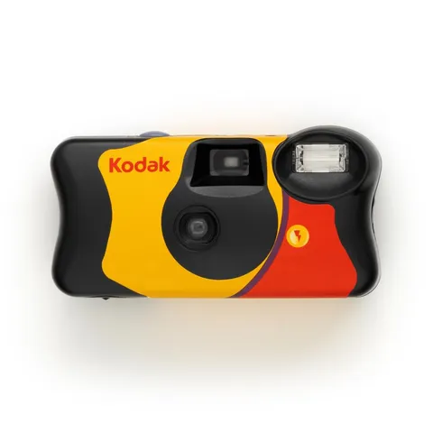Kodak FunSaver 39 - Fotocamera usa e getta con flash integrato, 39 pose, pellicola a