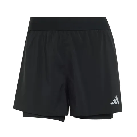 adidas Donna Adi365 Running Essentials 2In1 Shorts, Black, S