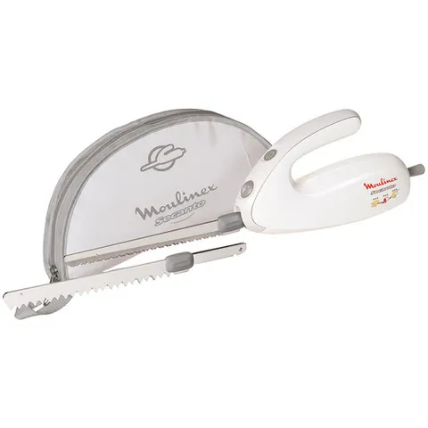 Moulinex DJAC41 Coltello Elettrico Secanto, Coltello Affetta Carne, Pane e Pesce