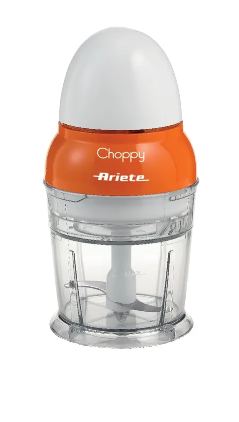 Ariete 1836 Choppy, Tritatutto, 160 W, Capacità 250 Ml, Lame In Acciaio Inox, Funzione