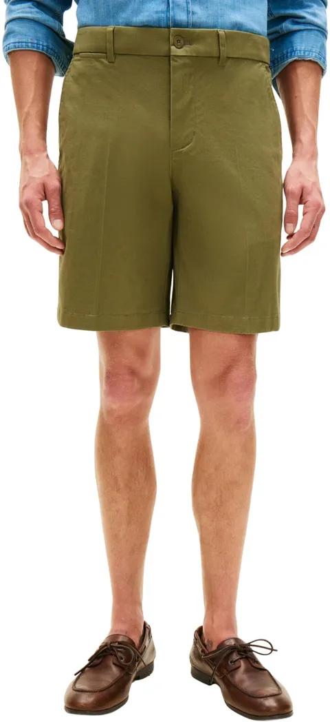 Tommy Hilfiger Half Ewb Harlem Short Chino MW0MW42294 Pantaloncini Chino, Verde, 40W