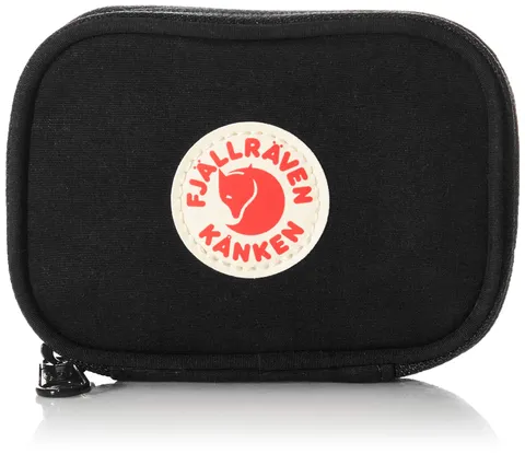 Fjallraven, Kånken Card Wallet, Portafogli, Nero, Unisex-Adult