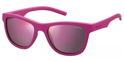 Polaroid PLD 8018/S Occhiali, CYQ/AI Dk Pink, 47 Unisex-Bambini