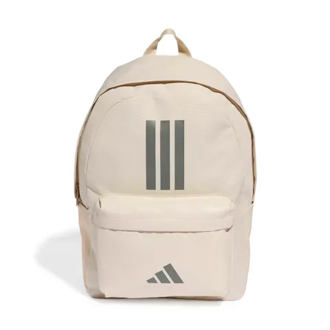 adidas Unisex - Adulto Classic Three Stripes Back To School Backpack, Crystal Linen/grey