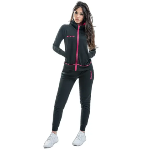 Givova Star New LFB26, Tuta Donna, NERO/Fuxia S