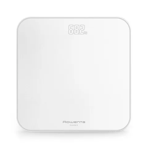 Rowenta Classic 2.0, Bilancia con Schermo Invisibile LED Facile da Leggere, Capacità
