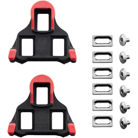 Shimano SPD-SL Fissa RD Rosso Cassette e pignoni per biciclette, Unisex Adulto