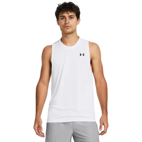 Under Armour Uomo UA Tech Tank, Canotta Palestra Uomo, Canottiera Uomo Senza Maniche, Canottiera Uomo Estiva Comoda e Leggera