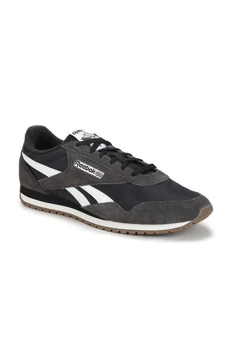 Reebok Sneaker Unisex Classic AZ, Gesso Nero Lavato, 34 EU