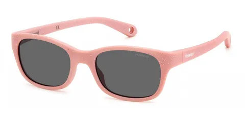 Polaroid KIDS PLD K006/S Occhiali da sole per bambina Rosa Glitterato