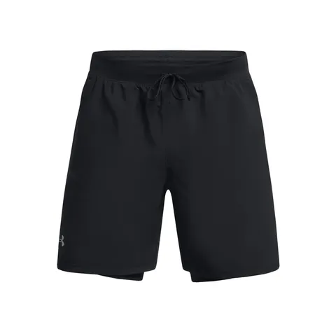 Under Armour Uomo UA Launch 7'' 2-in-1 Short, Pantaloncini Palestra Uomo, Shorts Uomo