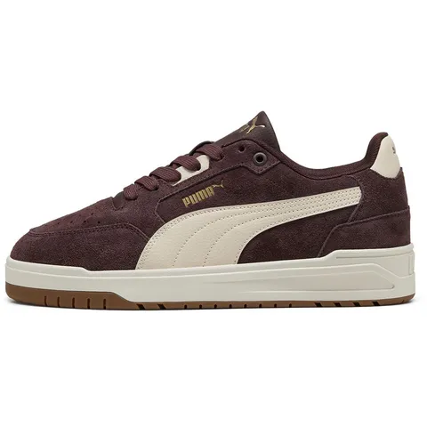 PUMA Sneakers Shuffle Downtown Unisex 40.5, Chocolate Fondue Alpine Snow Brown White