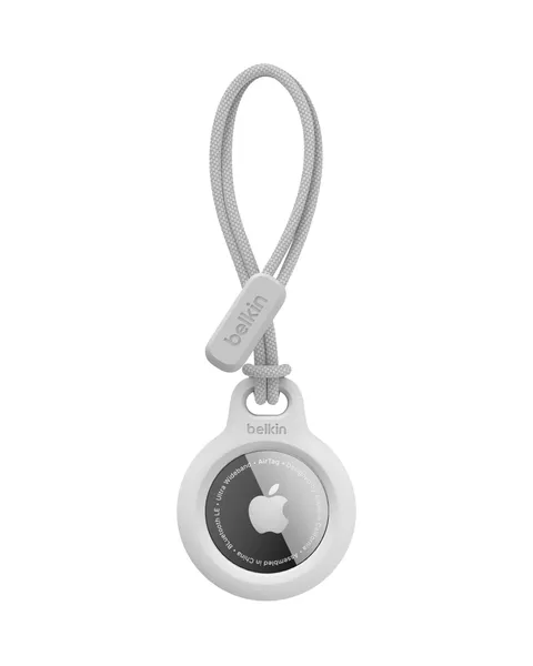 Belkin Custodia per AirTag con laccetto Secure Holder, guscio protettivo antigraffio per