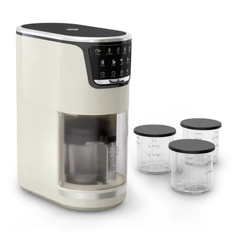 Moulinex Dolci, Gelatiera con 10 Programmi per Gelato, Sorbetto, Yogurt, Cocktail e Tanto