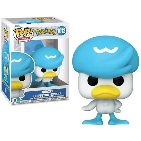 Funko Pop! Games: Pokemon - Quaxly - Figura in Vinile da Collezione - Idea Regalo