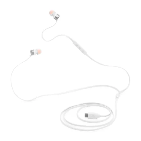 JBL Tune 310 C Auricolari in-ear alta risoluzione bianco