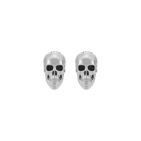 Diesel Orecchini da uomo in acciaio inox color argento, DX1580040, Taglia unica, Acciaio