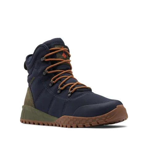 Columbia Fairbanks Omni-Heat, Stivali da Neve Uomo, Abyss/Dark Adobe 2024 , 40.5 EU