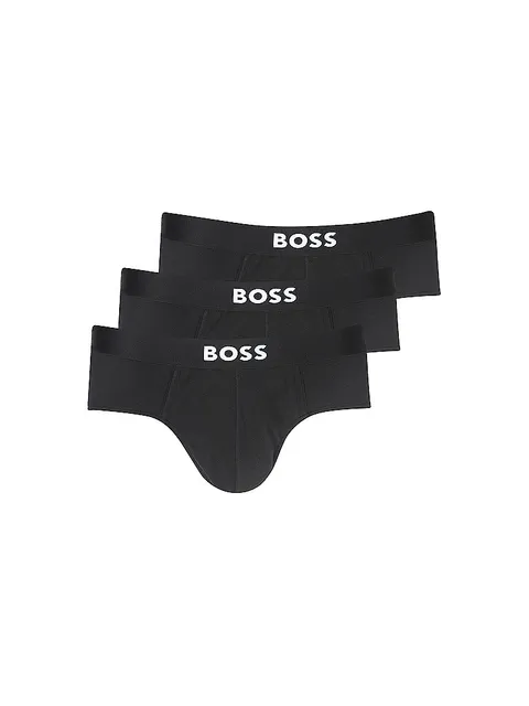 BOSS HipBr 3P One, Breve Uomo, Nero 001, S