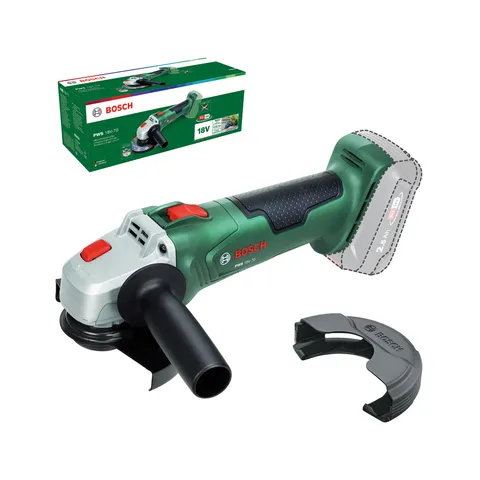Bosch 18V System Smerigliatrice angolare a batteria PWS 18V-70 (Per lavori di taglio e