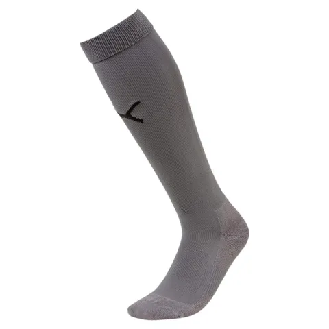 Puma Team Liga Socks Core Calzettoni da Calcio, Grigio (Steel Grey/Black), 47-49 Uomo
