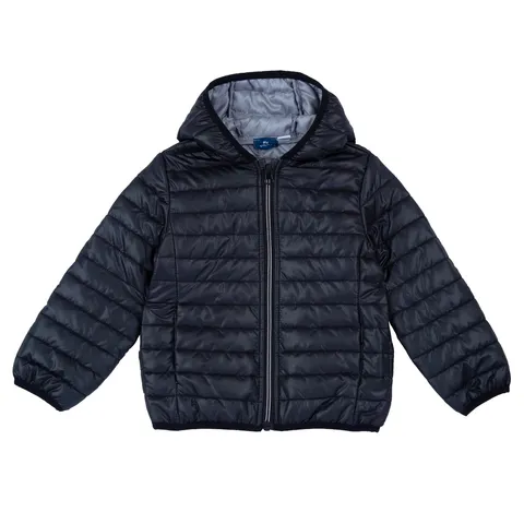 Chicco Giubbino Con Cappuccio e Zip Bambino e ragazzo, Blu (2), 6 mesi, Designed in Italy