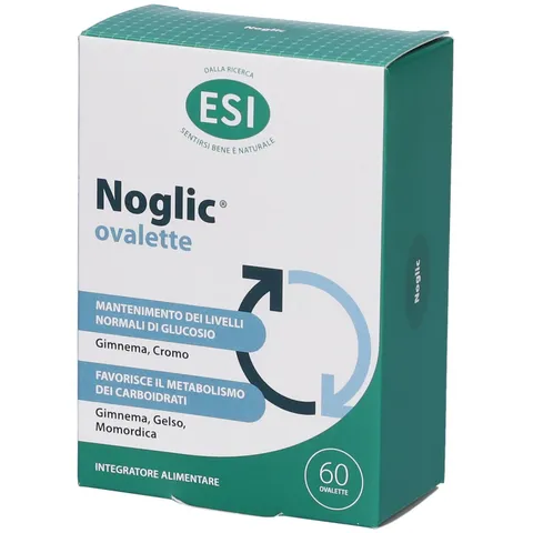 ESI Noglic, Integratore per il Controllo della Glicemia nel Sangue, con Gymnema