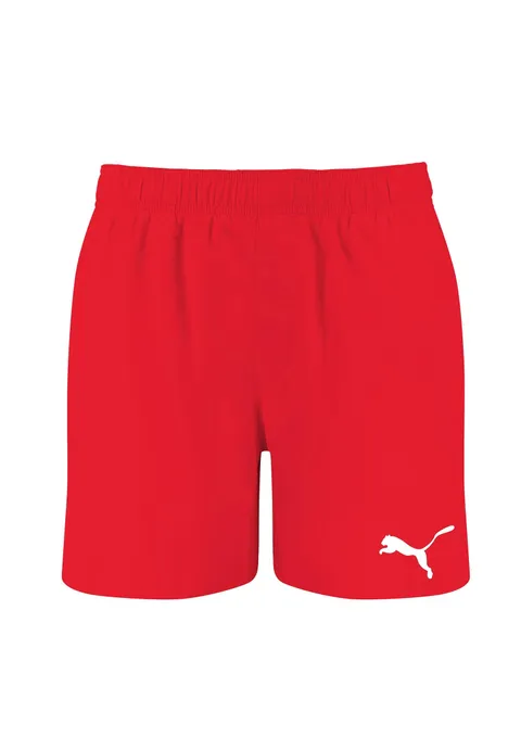 PUMA Shorts Pantaloncini, Rosso, XXL Uomo