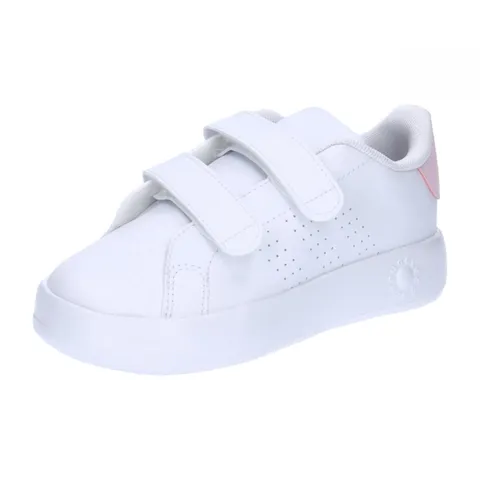adidas Advantage Shoes Kids, Scarpe da Tennis Unisex - Bimbi 0-24, Cloud White Cloud
