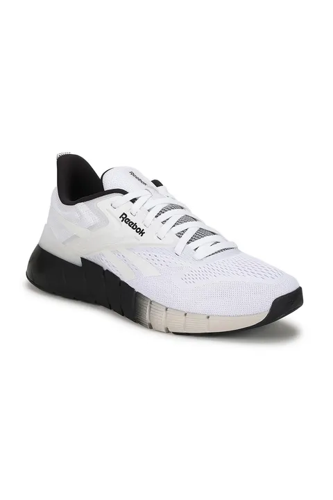 Reebok Sneaker da Uomo Nano Gym, Ftwr White Black Moonstone, 41 EU