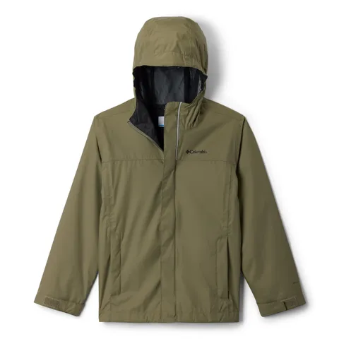 Columbia Youth Boys Watertight 2 Jacket, Waterproof Rain Jacket, Stone Green, XXS