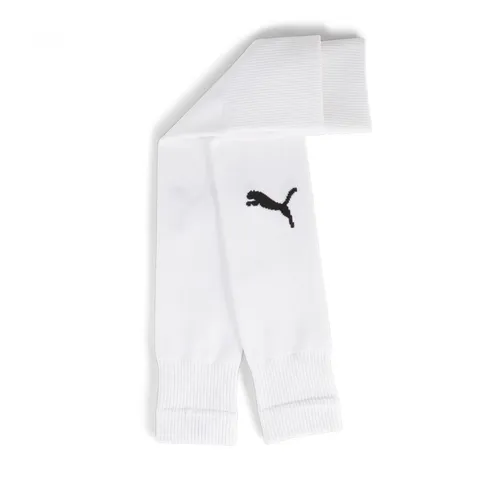 PUMA Teamgoal Sleeve, calze da calcio da uomo, colore: bianco e nero, taglia 3 EU