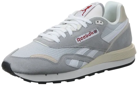 Reebok Unisex Classic Nylon 89 Sneaker, Grey 1/Grey 2/Chalk, 37,5 EU, Grigio 1 grigio 2