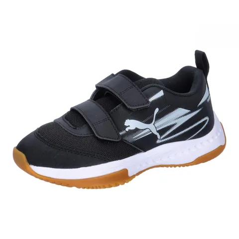 PUMA Varion II V Jr, Scarpe da Ginnastica per Ambienti Interni, Black-Cool Light