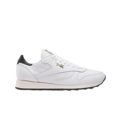 Reebok Unisex Classic Leather Basket, Bianco e Nero, 36.5 EU