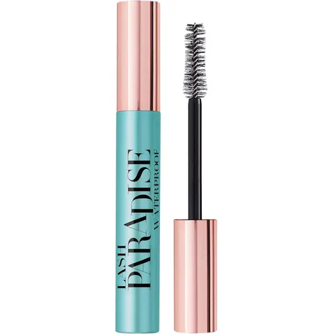 L'Oréal Paris Lash Paradise Mascara Waterproof Volumizzante e Allungante Nero, Ciglia