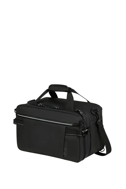 American Tourister Upventure - Ryanair Borsa da viaggio 3-in-1, 40 cm, 24 L, Nero (Black)