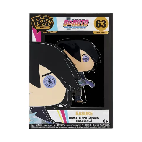 Funko Large Pop Enamel Pin Boruto Next Generations Sasuke Uchiha Boruto Naruto Next