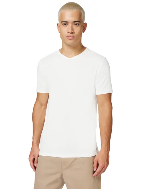 Tommy Hilfiger Maglietta Elasticizzata da Uomo VN Tee SS UM0UM03929 S/S, Multicolore
