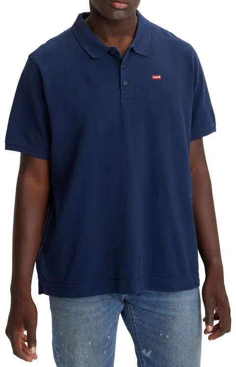 Levi's Big & Tall Housemark Polo, Uomo, Dress Blues, 2XL