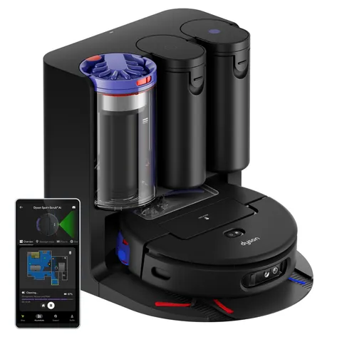 Dyson Spot+Scrub AI Robot aspirapolvere e lavapavimenti 18.000 Pa