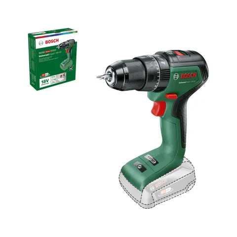 Bosch Trapano con percussione a batteria UniversalImpact 18V-60 (senza batteria, sistema