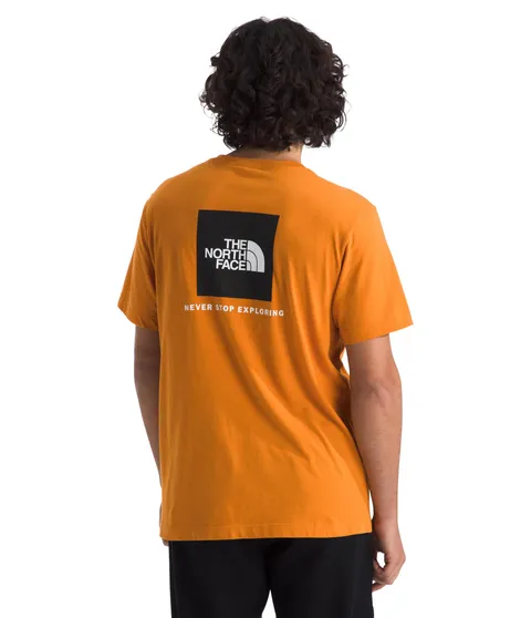 The North Face Evolution Box NSE Regular Short Sleeve T-Shirt da Uomo Dust Orange XL