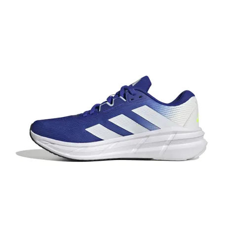Adidas Uomo Questar 3 Running Shoes, Lucid Blue/Cloud White/Lucid Lemon, 36 2/3 EU