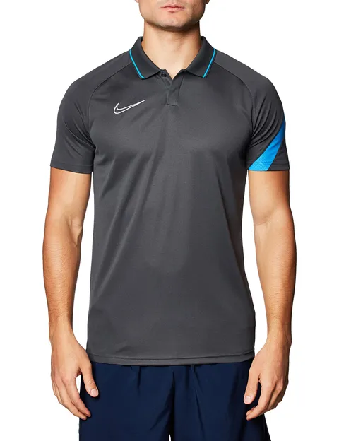 Nike Dry Academy PRO Polo Anthracite/Photo Blue/White S