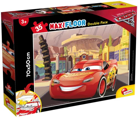Disney 3 Go Cars The Movie Puzzle, 35 Pezzi, Multicolore, 60665.0